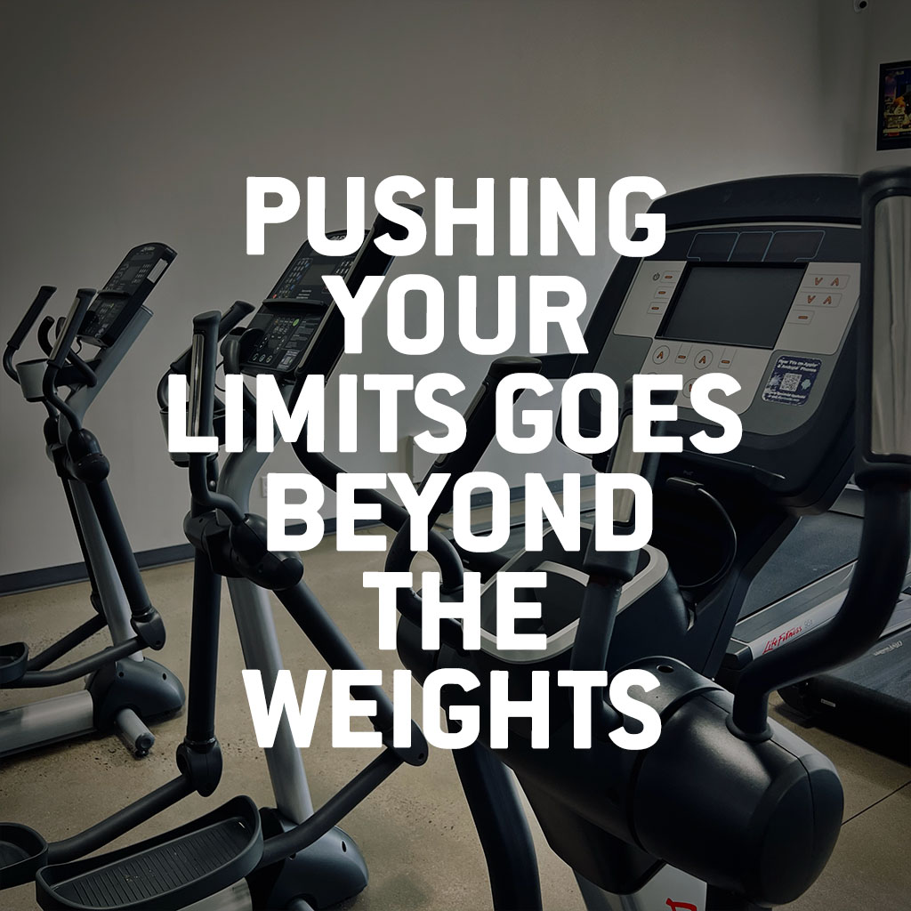 Lighting weights will also strengthen your willpower. You can accomplish so much with a strong will to do so.