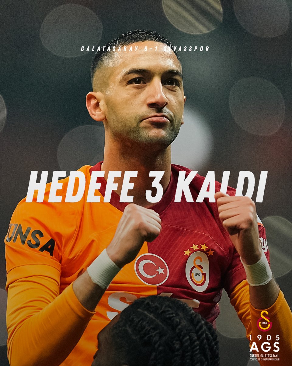 HEDEFE SON 3! 👊

Galatasarayımız, bu akşam aldığı galibiyetle 96 puana ulaşarak Süper Lig tarihinde bir sezonda en çok puana ulaşan takım ve rekorun sahibi oldu. 🥇🧿