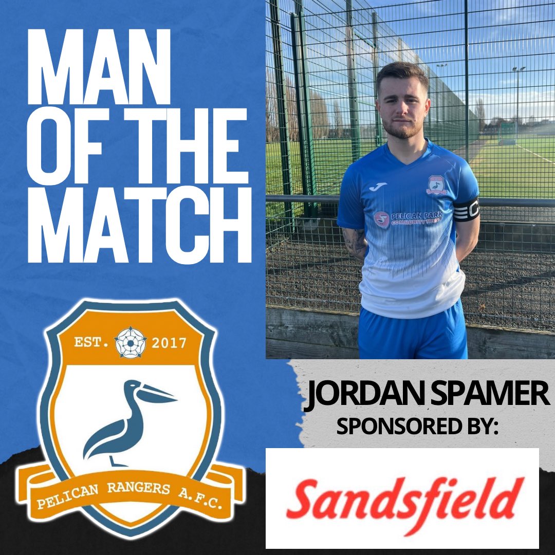 The Mike Smolka Man of the Match award from today’s 2-1 victory over C-Force United, sponsored by Sandsfield RMC Ltd, goes to the captain, <a href="/jordan_spamer/">Jordan Spamer</a>!

Solid, Spam!💪🏼