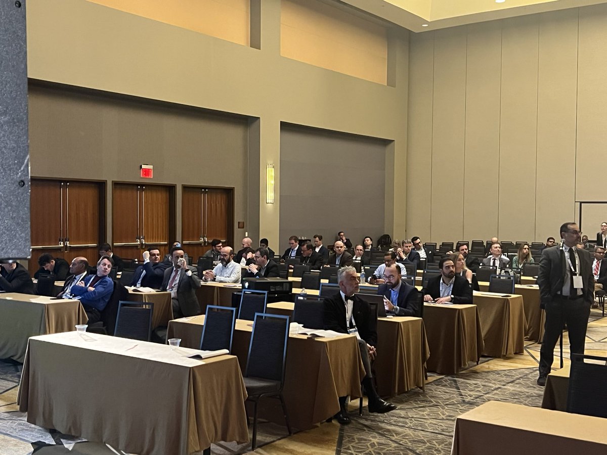 Full room @Endo_Society @SocietySURS meeting @AmerUrological #AUA2024 with interactive discussions . Grand hayatt , level 3 , Texas ballroom . Come and join us .