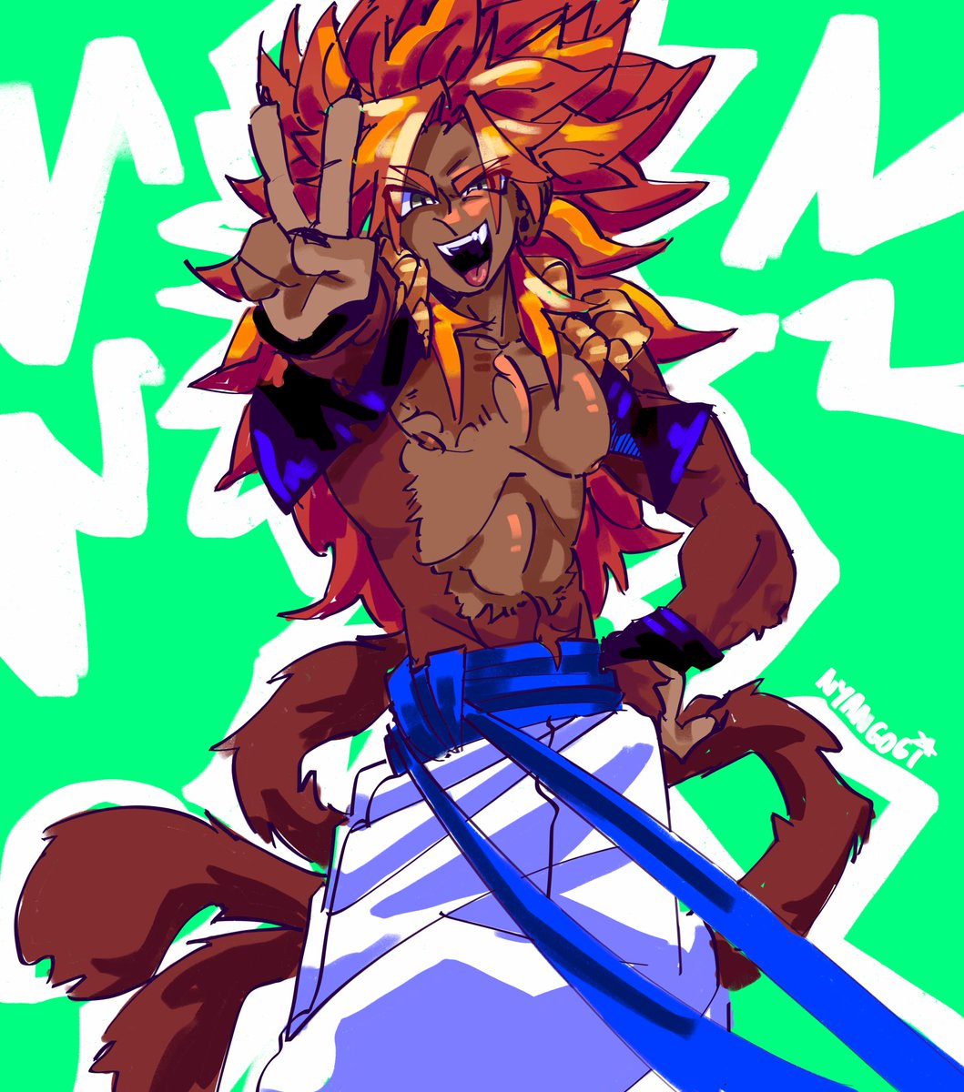 the guy with gogeta in his name missed gogeta day? nuh uh #dbzfanart