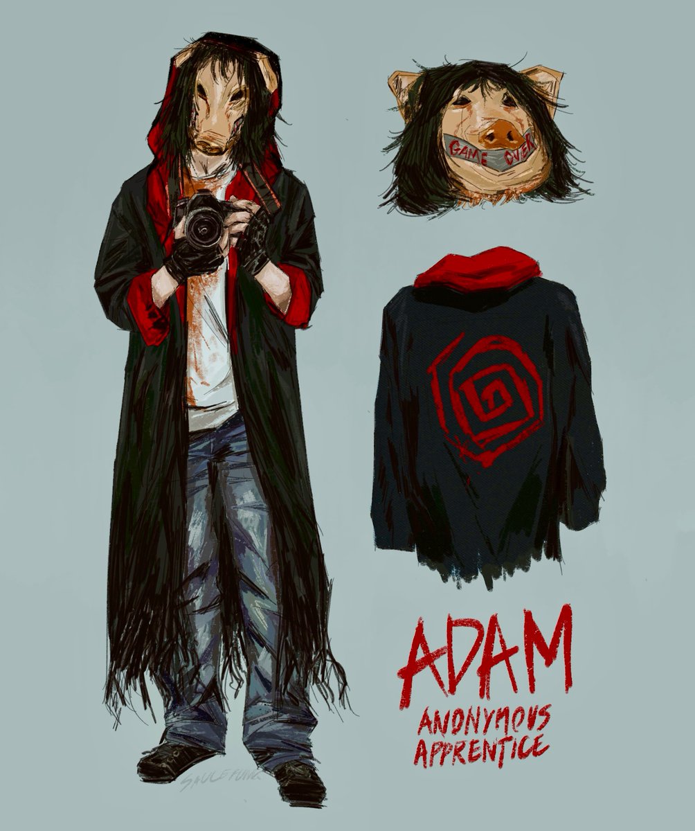 my design for jigsaw apprentice adam! surely there’s someone behind the pictures we see throughout the saw movies, so we can entertain the possibility of a certain for-hire photographer… right?