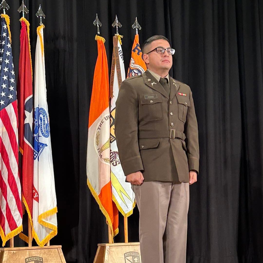What will they do after graduation? Veterinary Technology graduate, Daniel Ponce, who was also commissioned as a 2nd Lieutenant in the U.S. Army though @UTMArmyROTC will move home to NC, will practice as a licensed Veterinary Technologist, hopefully in the horses. Soaring!