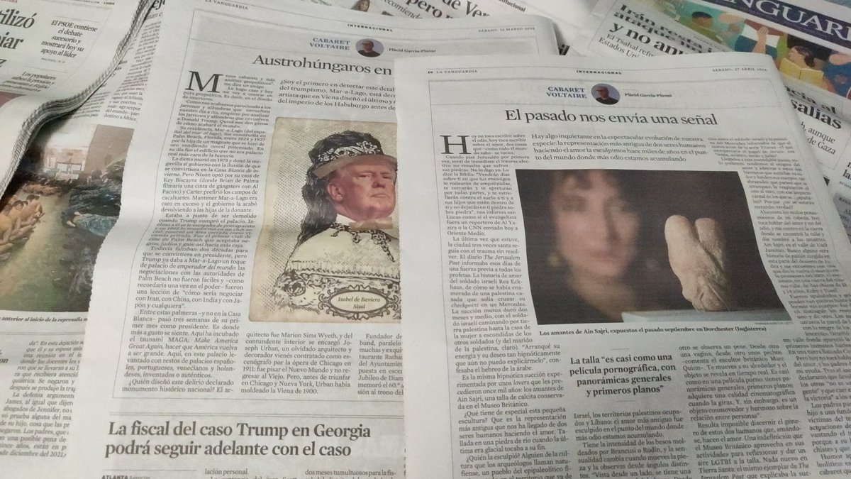 En realidad, un periódico, que parte de ser preso de la actualidad, nunca nunca se caduca. De una forma u otra, su lectura, pase el tiempo que pase, siempre es útil para la actualidad