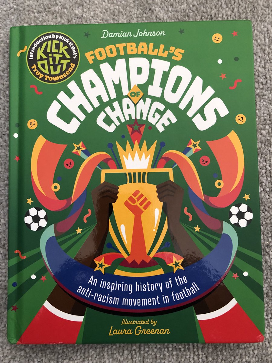Thrilled to hear that my debut Football’s Champions of Change has been shortlisted in the Children’s Sports Book of the Year category at the 2024 Sports Book Awards #football #premierleague