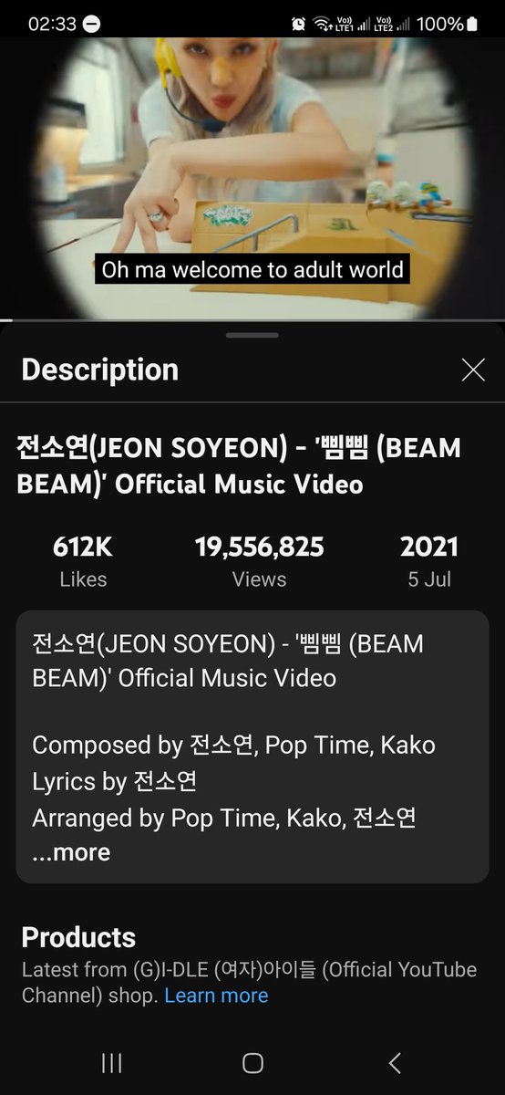 6idleneverdie's tweet photo. ๐ฅน๐ฅน๐ฅน๐ฅน๐ฅน๐ฅน
YUQI became the first member to achieve 20M in all solo members MV!!!
๐ฅณ๐ฅณ๐ฅณ
#YUQ1
#YUQI
#6IDLE https://t.co/nazQB1D7qL