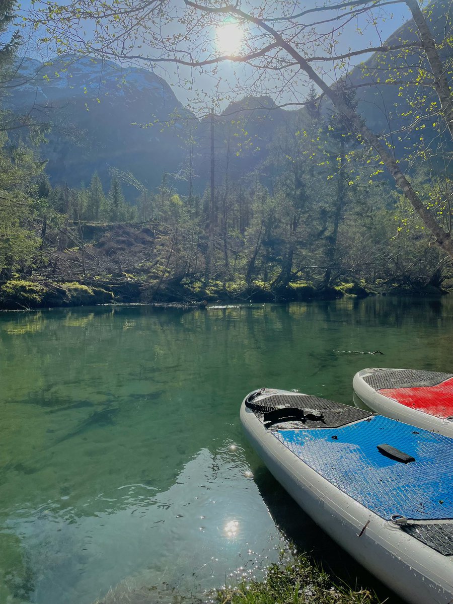 just tried paddleboarding for the first time