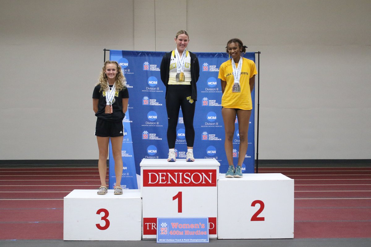 Congratulations to the @NCAC Women's Outdoor Track & Field Medalists!

NCACPride | #NCACotrk24 | #CheersTo40yrs

📸 flic.kr/s/aHBqjBoXwg