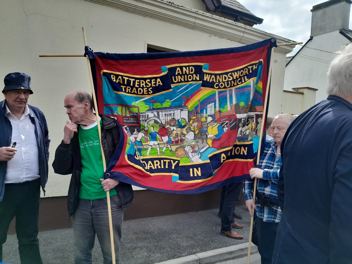 Militant Left took part in The Red Flag Festival at Crossakiel in honour of the socialist activist and writer of the Red Flag Jim Connell. #redflag