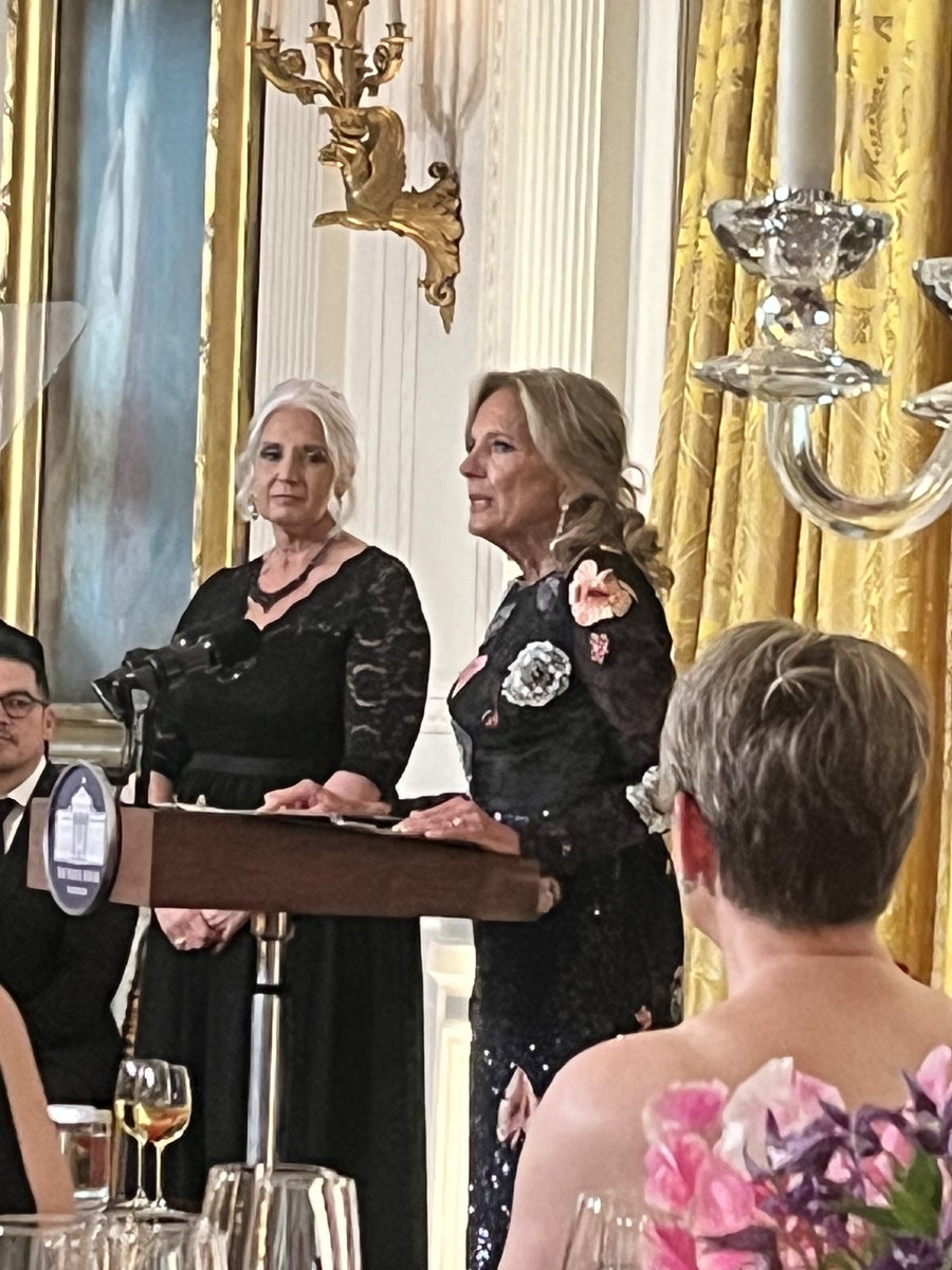 Happy Teacher Appreciation Week! Congratulations to Beth Barkley, 2024 DC Teacher of the Year, & Missy Testerman, 2024 National Teacher of the Year at the White House State Dinner for Teachers! Thank you to @AFTunion's leadership! #redfored