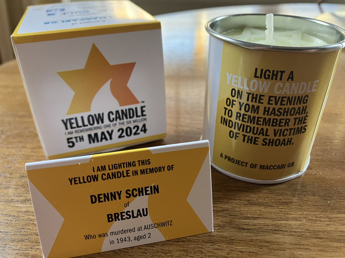 Pupils and staff given a #yellowcandle to light this evening as a collective act of remembrance and a symbol of hope for a brighter future.