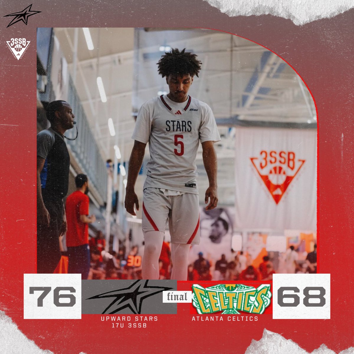 Ended Session II with a W ✨↗️ @jordanbeen4pf: 19 pts, 3 reb, 3 ast, 2 stl @Treetop_06: 12 pts, 5 reb, 3 ast @JonahLawrence_: 11 pts, 5 reb, 2 ast, 2 stl @CJEgametime: 12 pts, 4 reb, 2 stl, 2 blk