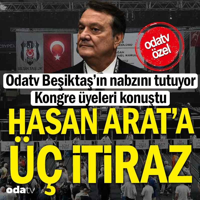 Beşiktaş'ta aralık ayında göreve gelen Hasan Arat yönetimine karşı üç konuda itiraz yükseldi
 #Odatvözel

odatv.com/spor/besiktas-…