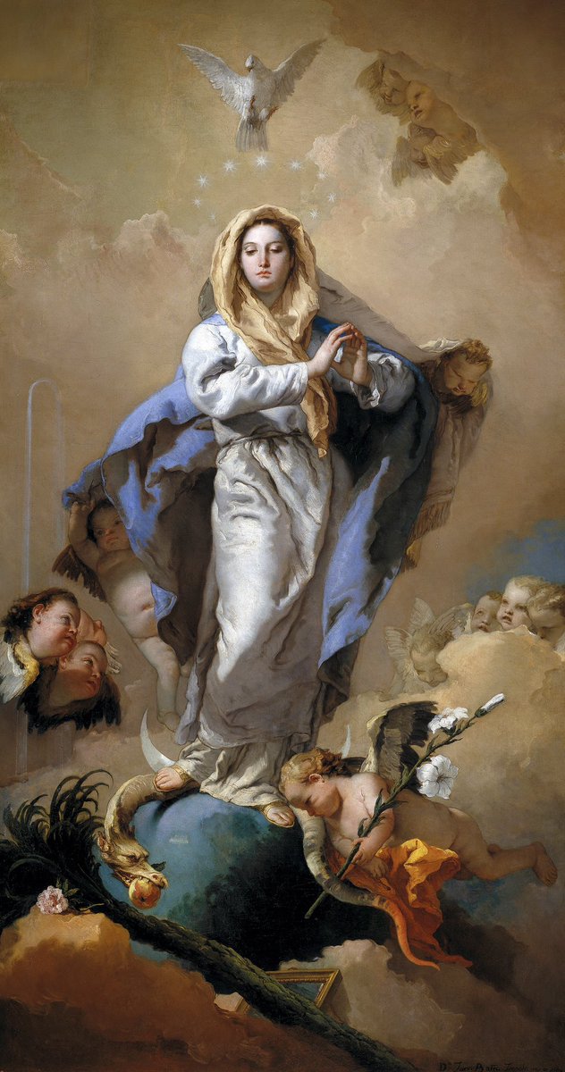 La Inmaculada Concepción
Giovanni Battista Tiepolo
c1767-69

Felíz día de la Madre ❤️ 🇪🇸