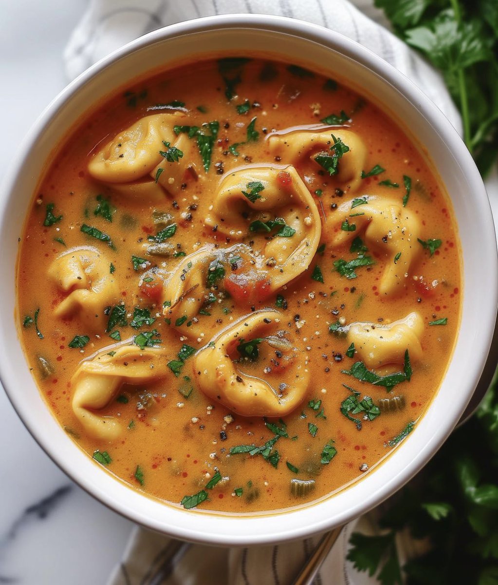 Tortellini Soup 🍲 🍜