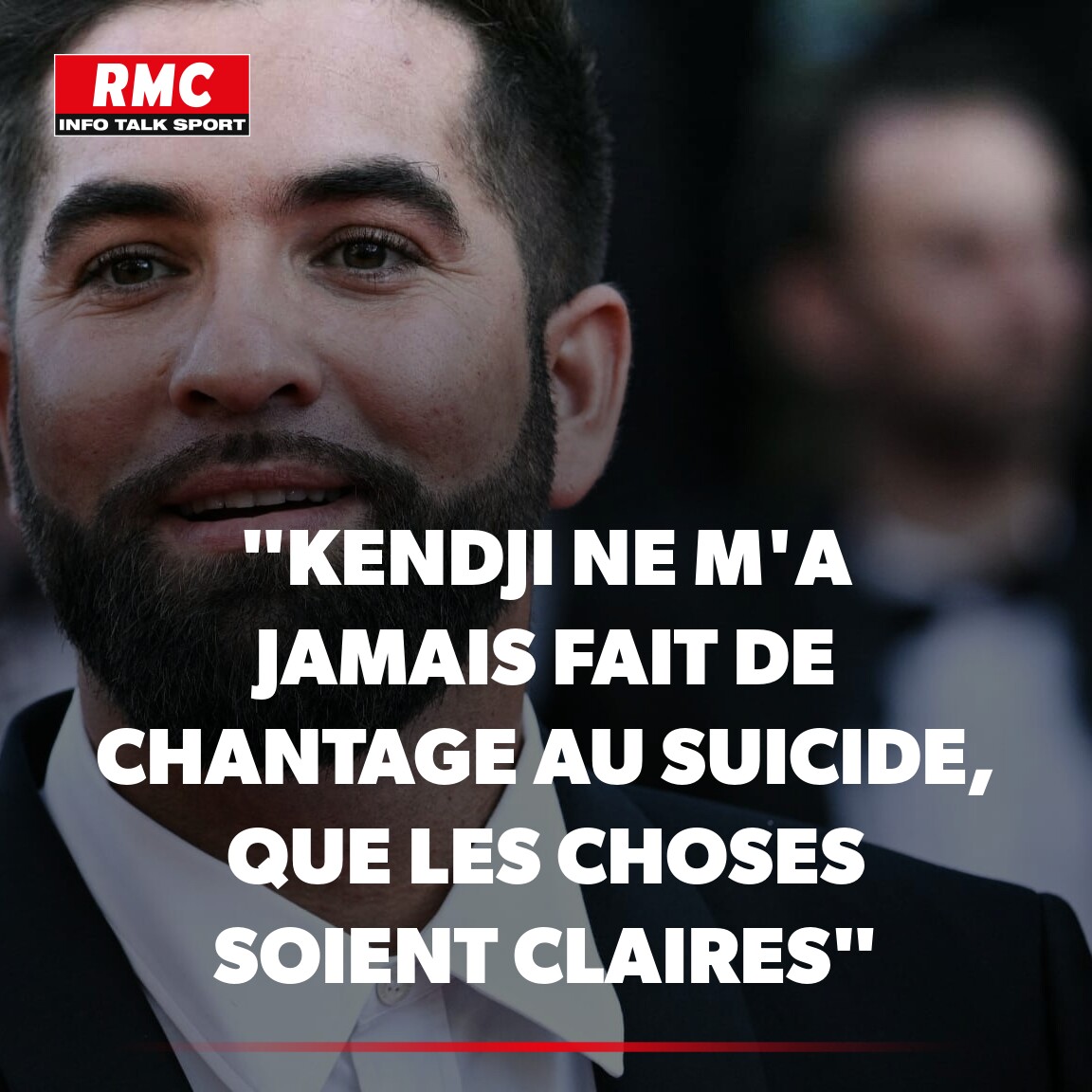 Kendji Girac: sa compagne Soraya Miranda dément un 'chantage au suicide' du chanteur ► l.rmc.fr/9iT