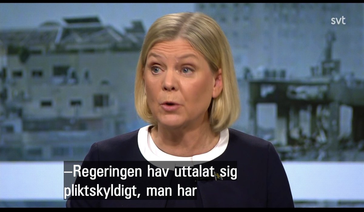I nästa sekund FYLLER @CamillaKvartoft i Anderssons utmanade fråga för att HJÄLPA oppositionsledaren! Lyssna själva. Lägg ned public service! Nog nu!!@