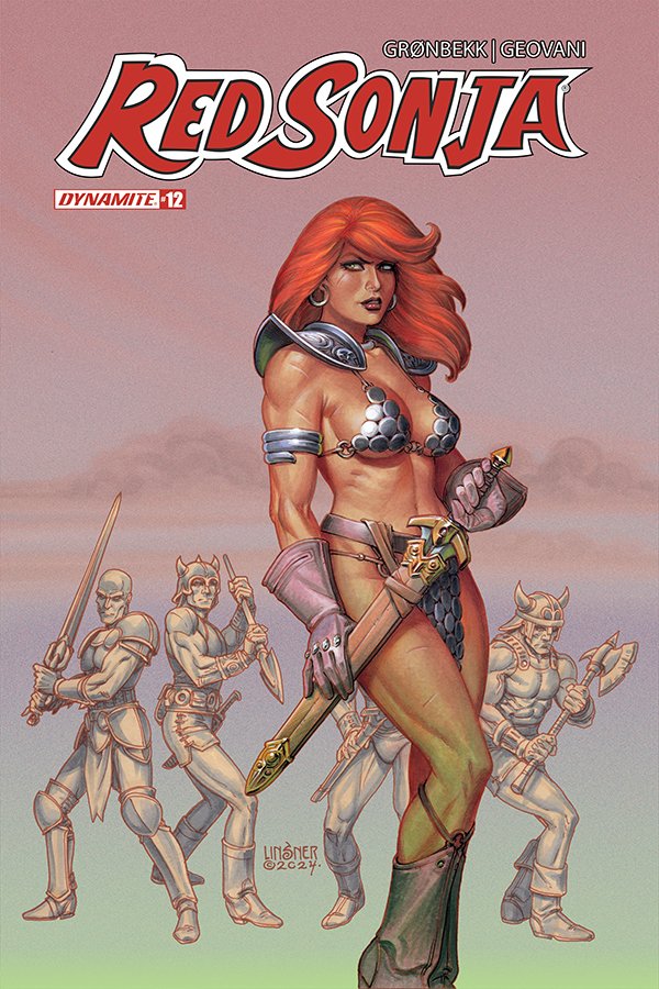 The July Solicitations are here. Let your retailer know what you want by May 18th! Check out these awesome covers for Red Sonja Vol 7 #12!

#redsonja #torunngronbekk #waltergeovani #lucioparrillo #bjornbarends #josephmichaellinsner #joaniebrosas

dynamite.com/htmlfiles/view…