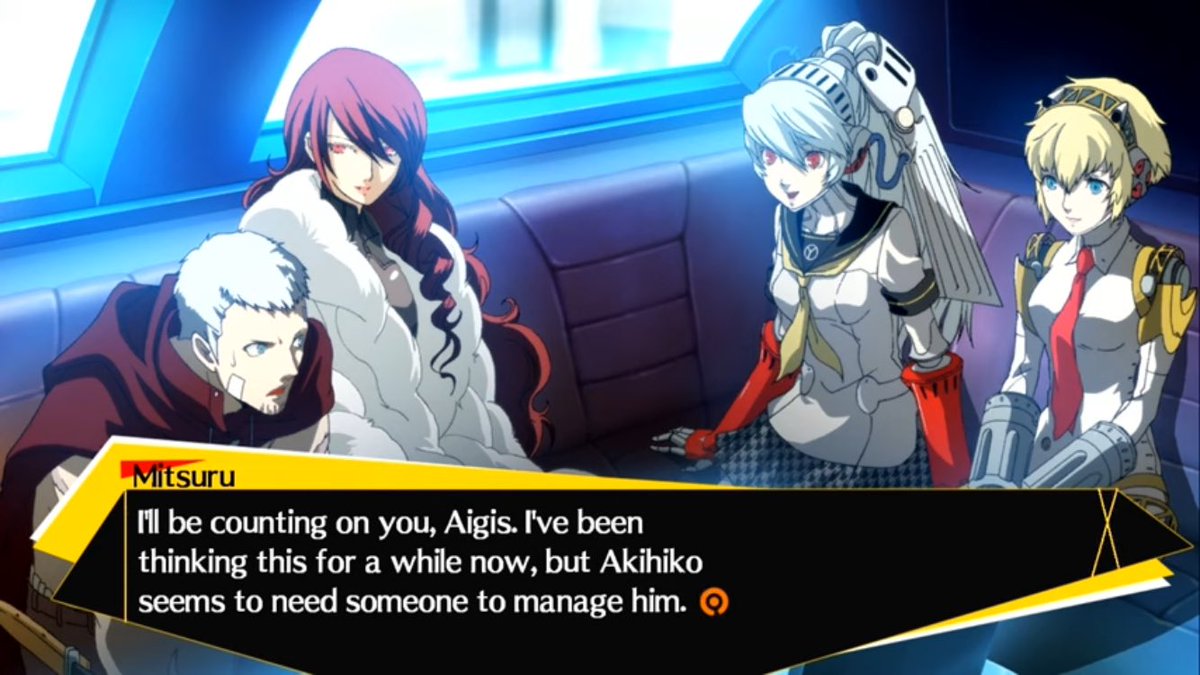 The internet lied to me

His character was not butchered, Akihiko’s just in a more comedic setting that likes to poke fun at him for looking like…well, that

He’s fine, really. I actually kinda like his story in P4A (no comment on Ultimax’s campaign yet, haven’t gotten that far)