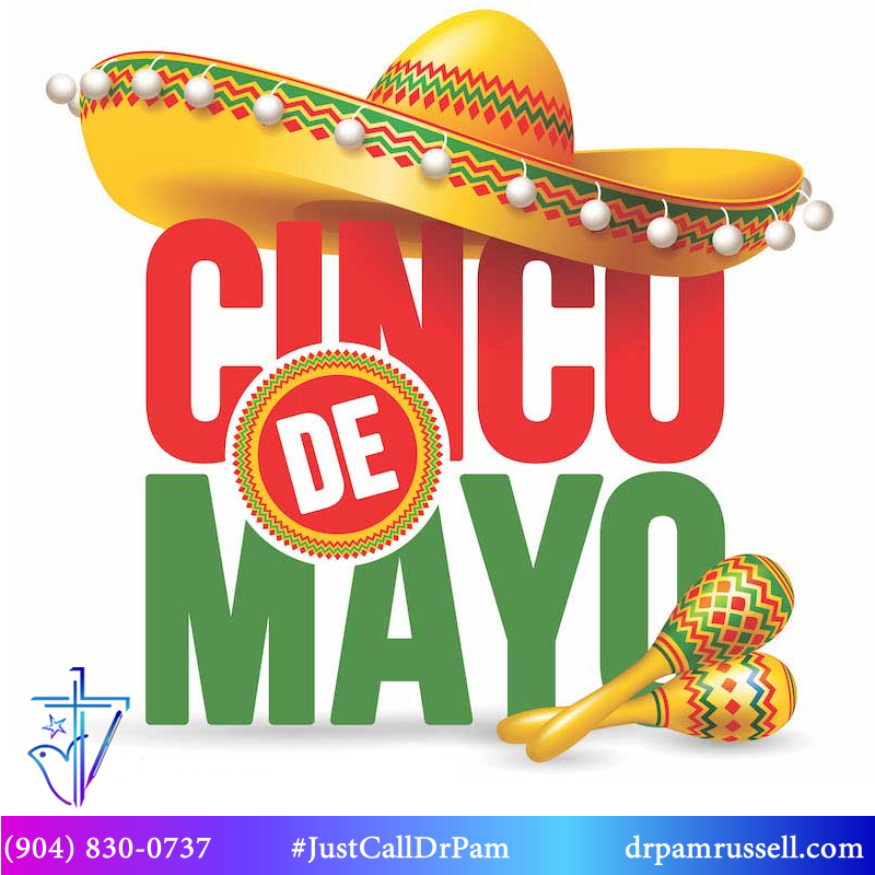 Feliz Cinco de Mayo! May your day be filled with vibrant celebrations and joyful moments. We will be working. If you are celebrating, call us when you are done.
#justcalldrpam
#CincoDeMayo
#Fiesta