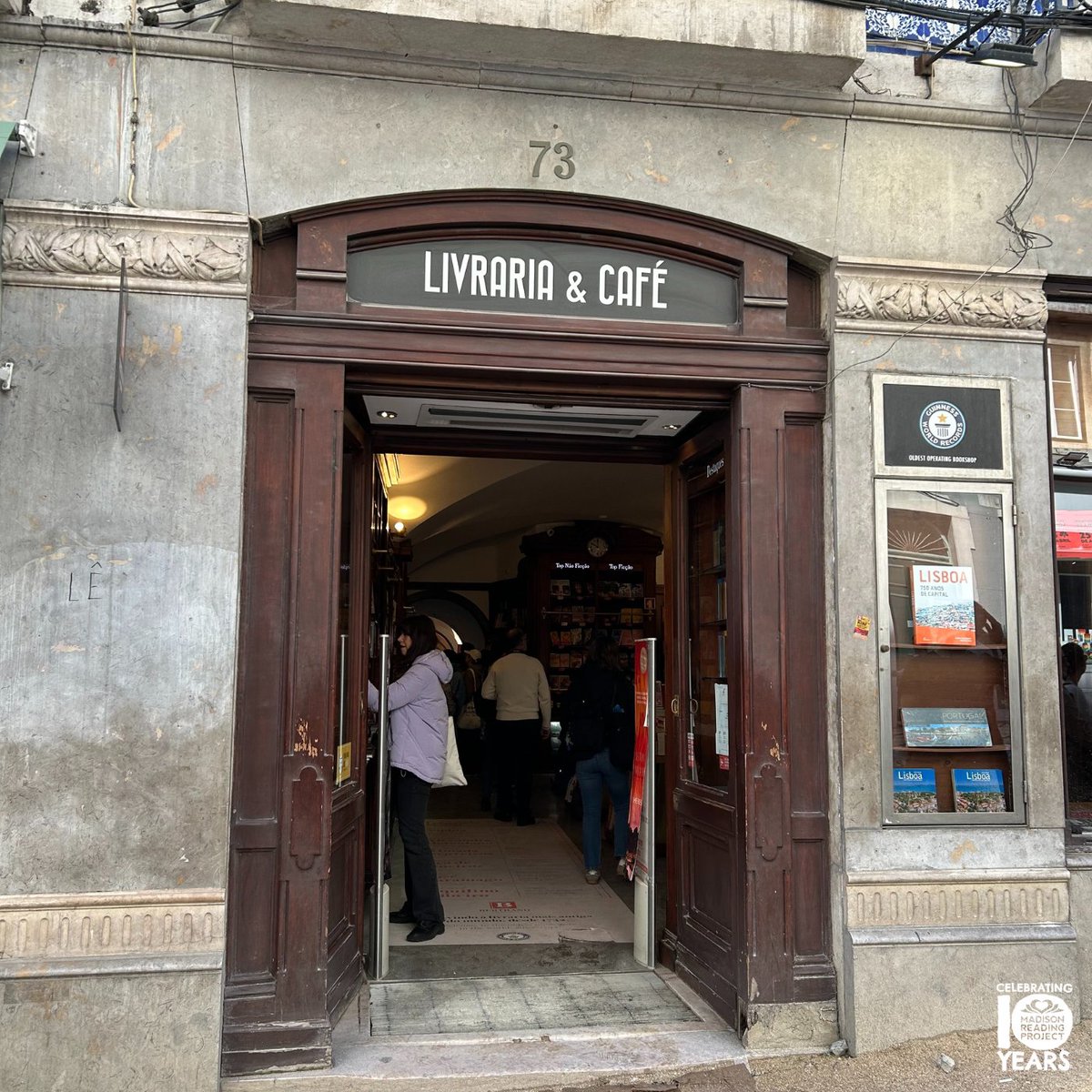 📚 Our team member Sarah recently visited Lisbon in Portugal and found the World’s Oldest Bookstore! 🏆 How fun is that?! It's called Livraria Bertrand and was founded in 1732. 

#NewBookFeeling #MadisonWi #LiteracyMatters #WorldsOldestBookstore #BooksRule