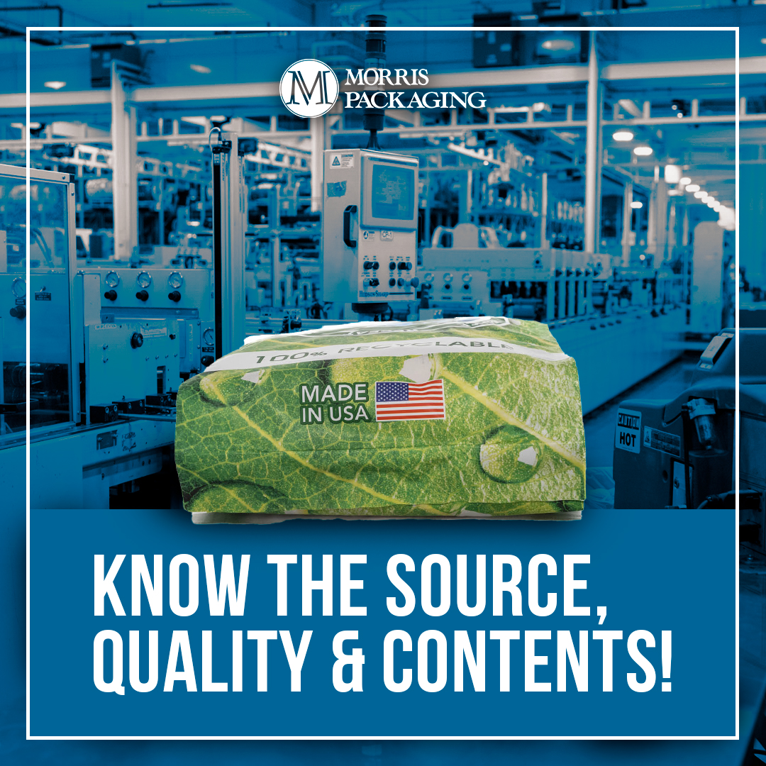We prioritize purchasing locally made products in the USA, ensuring we know the source, quality, and contents.

#TheMorrisPackagingWay #SustainablePackaging #MorrisPackaging
