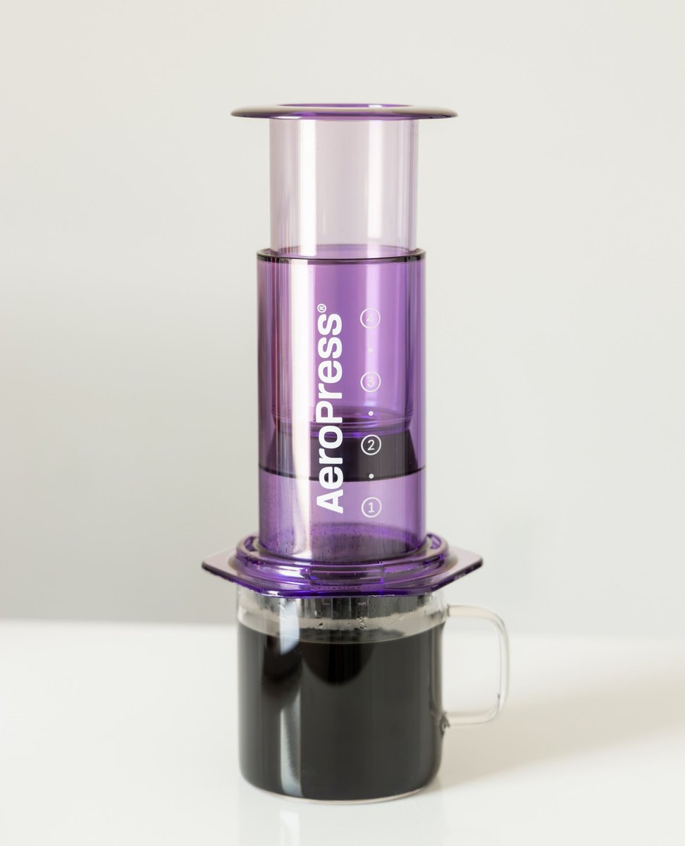 LAST CHANCE to snag the perfect Mother's Day gift! 💜☕️⁠ ⁠ Don't be that person 👀 Head over to aeropress.com and shop the AeroPress Clear Colours now.⁠ ⁠ #aeropress⁠ #findyourinnerbrew⁠ #coffeeeverywhere