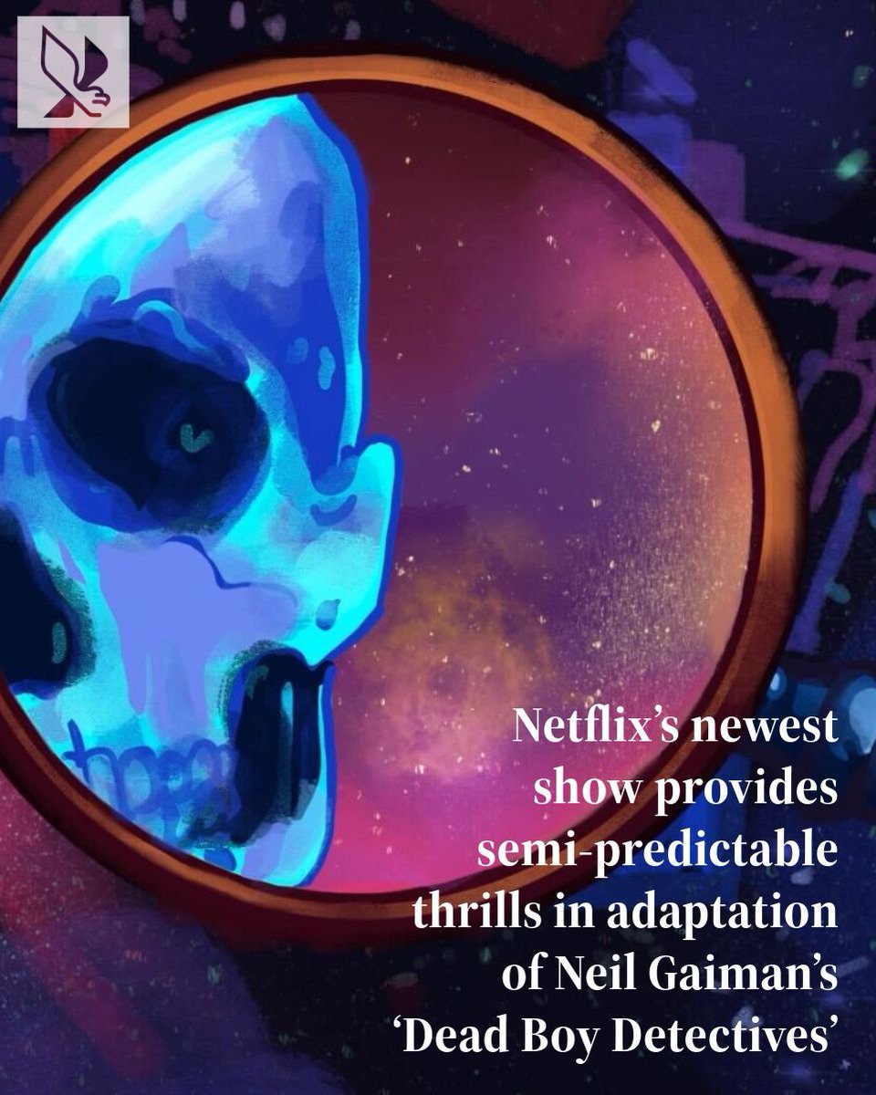 DOSE: Netflix’s newest show provides semi-predictable thrills in adaptation of Neil Gaiman’s ‘Dead Boy Detectives’ 📝: Jake Wilkinson 📸: Bella DuBose Read more: buff.ly/4a0vYTW
