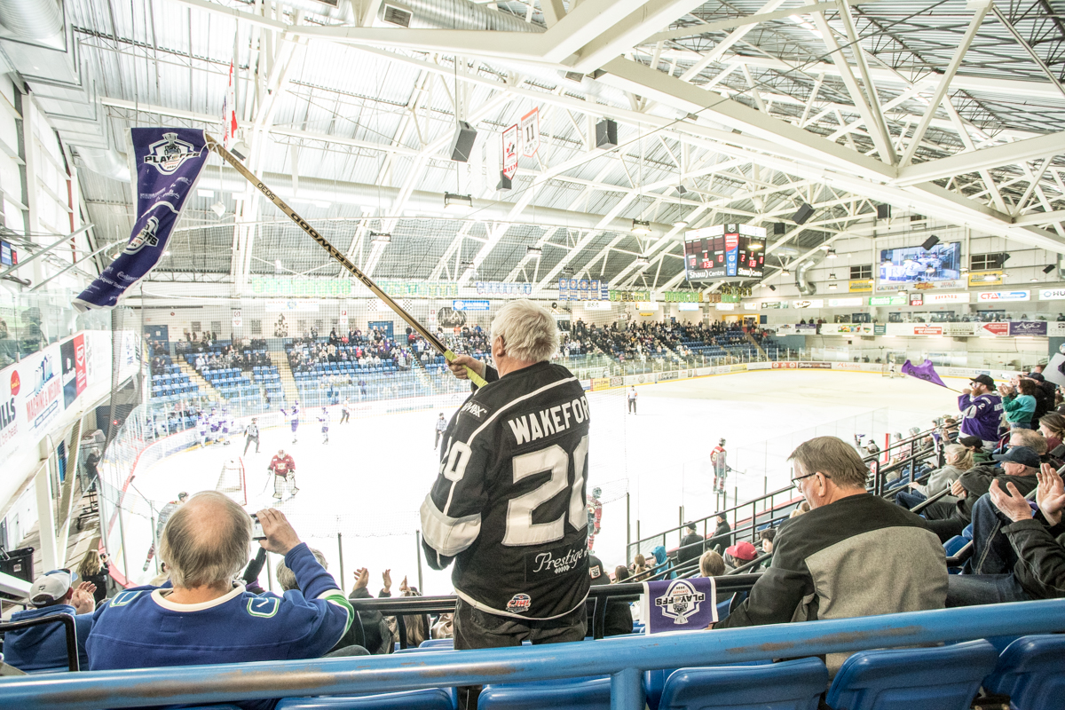 One more day until hockey returns to the Shaw Centre for Game 3 of the Interior Conference Finals against the Penticton Vees! Puck-drop is at 6:00 p.m. Get your tickets online, tickets.sasilverbacks.com , or at the Box Office open until 2:00 p.m. today!