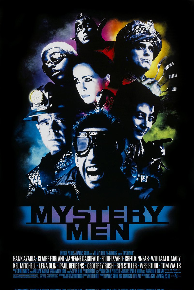 Tonight's movie double bill includes two films celebrating their 25th birthdays this year. 🥳🥳🥳 #ShesAllThat #MysteryMen