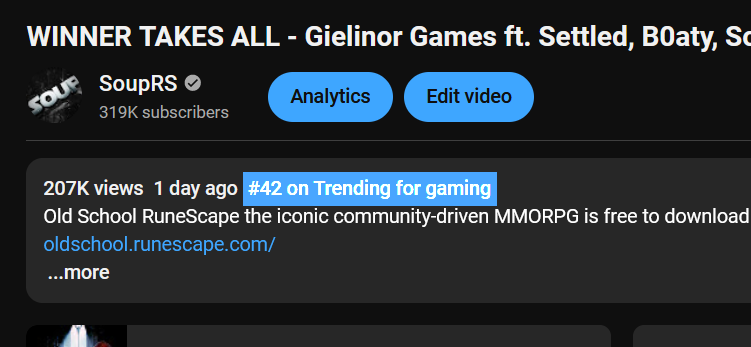 First time ever trending on YouTube in 14 years of making videos!  So incredibly humbled and thankful by the response to the first episode of GG4. Thank you all so much!! It makes all the work that's gone into it so worth it. ❤️
