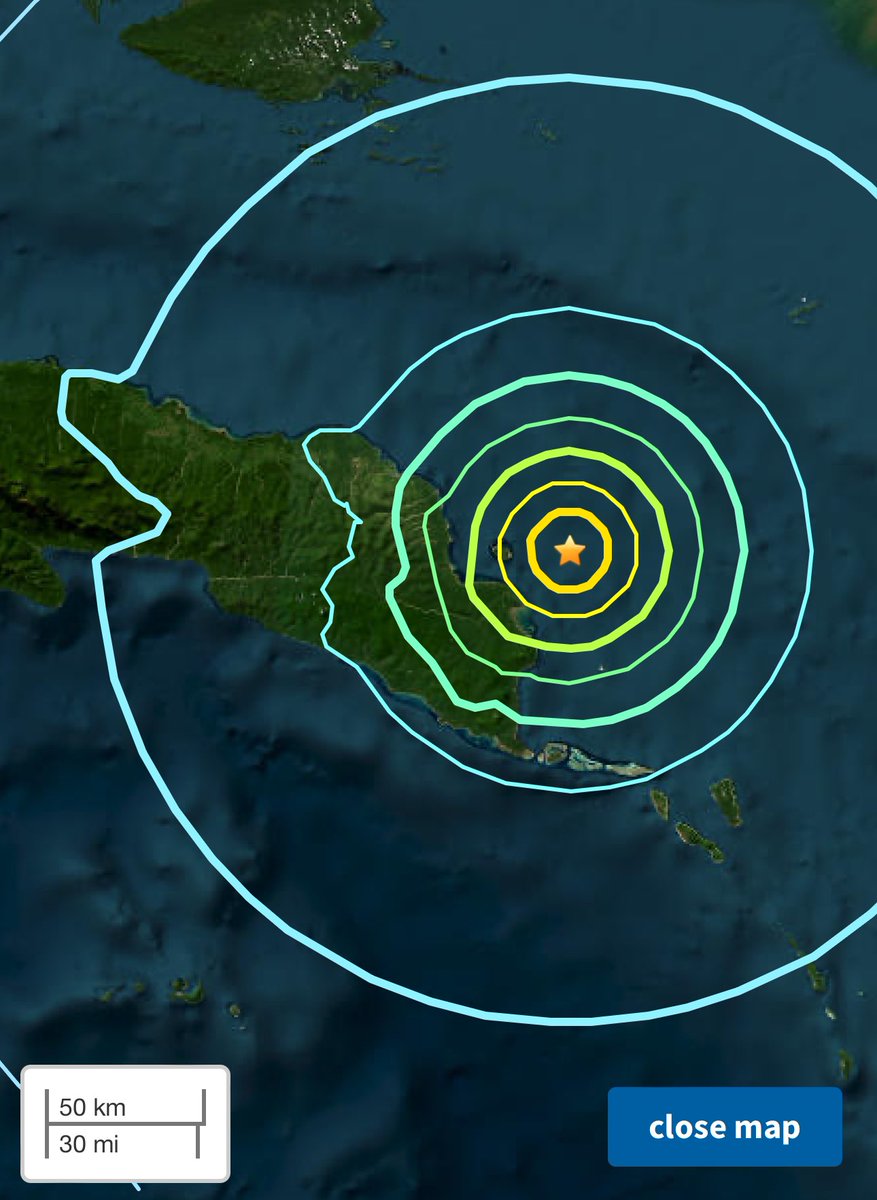M 6.2 - 153 km WSW of Fakfak, Indonesia earthquake.usgs.gov/earthquakes/ev…