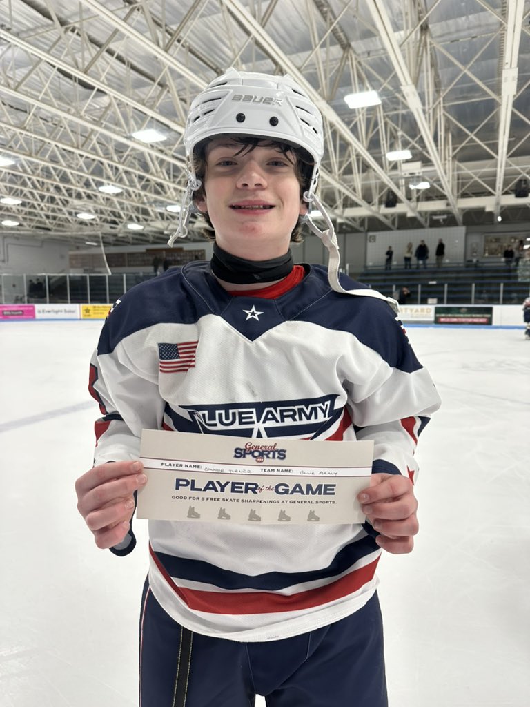 The Big One Showcase 2012 Blue Army > True North (3-1) @GeneralSportsMN Player of the Game - Blue Army’s Connor Turner #TBOS24