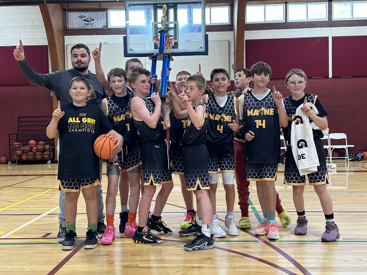 Zero Gravity New England (@zg_newengland) on Twitter photo MAKE IT 3 FOR <a href="/MEStingAthletic/">Maine Sting Athletics</a>‼️🏆
Major congratulations to our Boys 6th Grade Maine State Champions the Maine Sting🙌🏽🔥🐝
Awesome job gentlemen‼️
#ZGME
#ZGStates MAKE IT 3 FOR <a href="/MEStingAthletic/">Maine Sting Athletics</a>‼️🏆
Major congratulations to our Boys 6th Grade Maine State Champions the Maine Sting🙌🏽🔥🐝
Awesome job gentlemen‼️
#ZGME
#ZGStates
