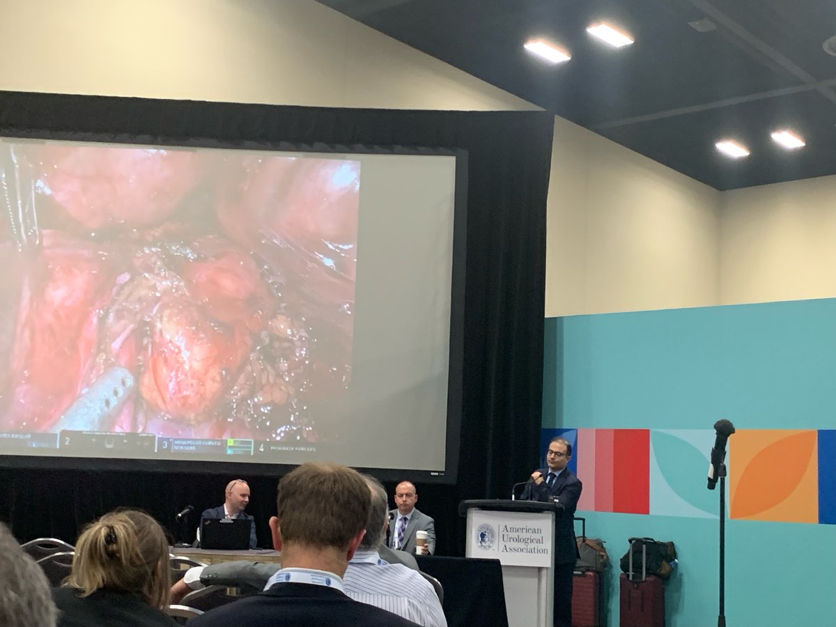 The first report on 'Outpatient' Robotic PC-RPLND for testicular cancer presented at #AUA24 @DesiSanchezMD @FarshadSheybaee Surgery by @Hoomandjaladat @USC_Urology!
