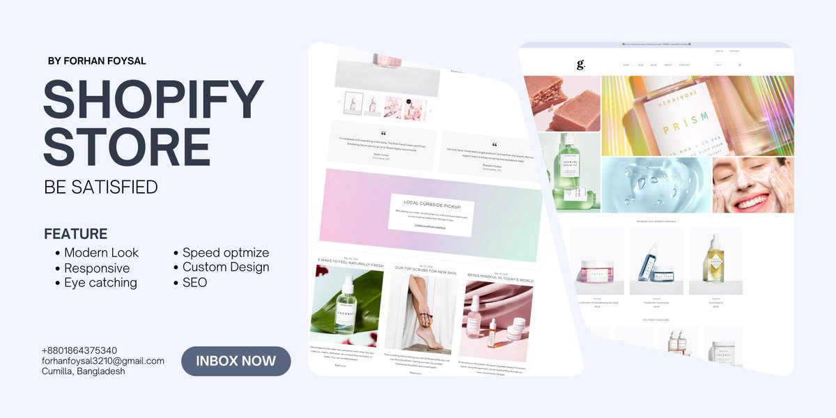 A Shopify Website Home page design - Designed by me.

Let's see, some of my work:
behance.net/forhanfoysal

Let's discuss your project! 
fiverr.com/s/aDLbEg
#Shopify #shopifywebsite #webdesigner #shopifyexpert #shopifylandingpage #dropshipping #oneproductstore