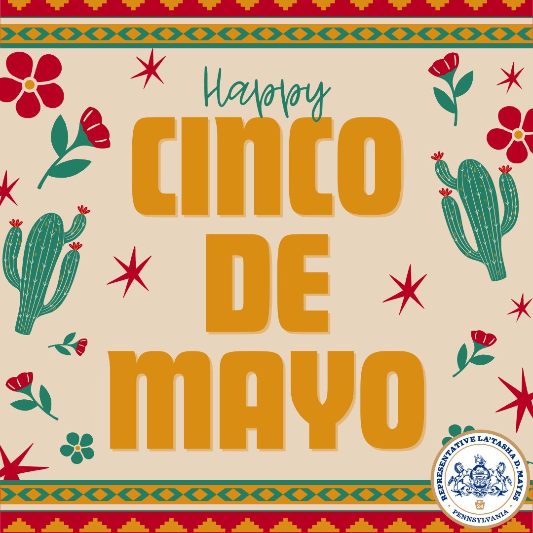 Happy #CincodeMayo to the 24th Legislative District! #repmayes
