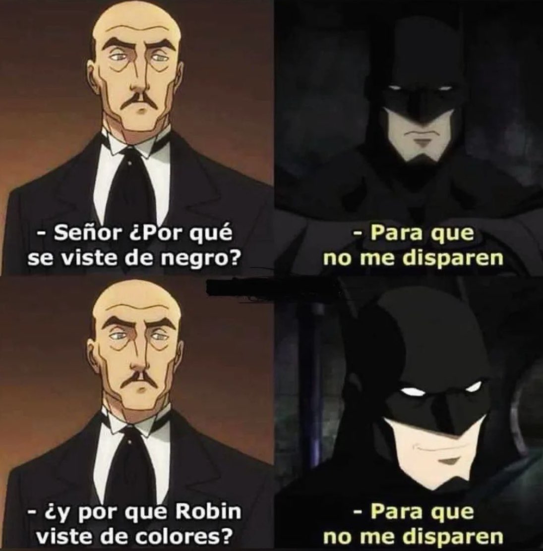 Batman siempre tiene un plan.
