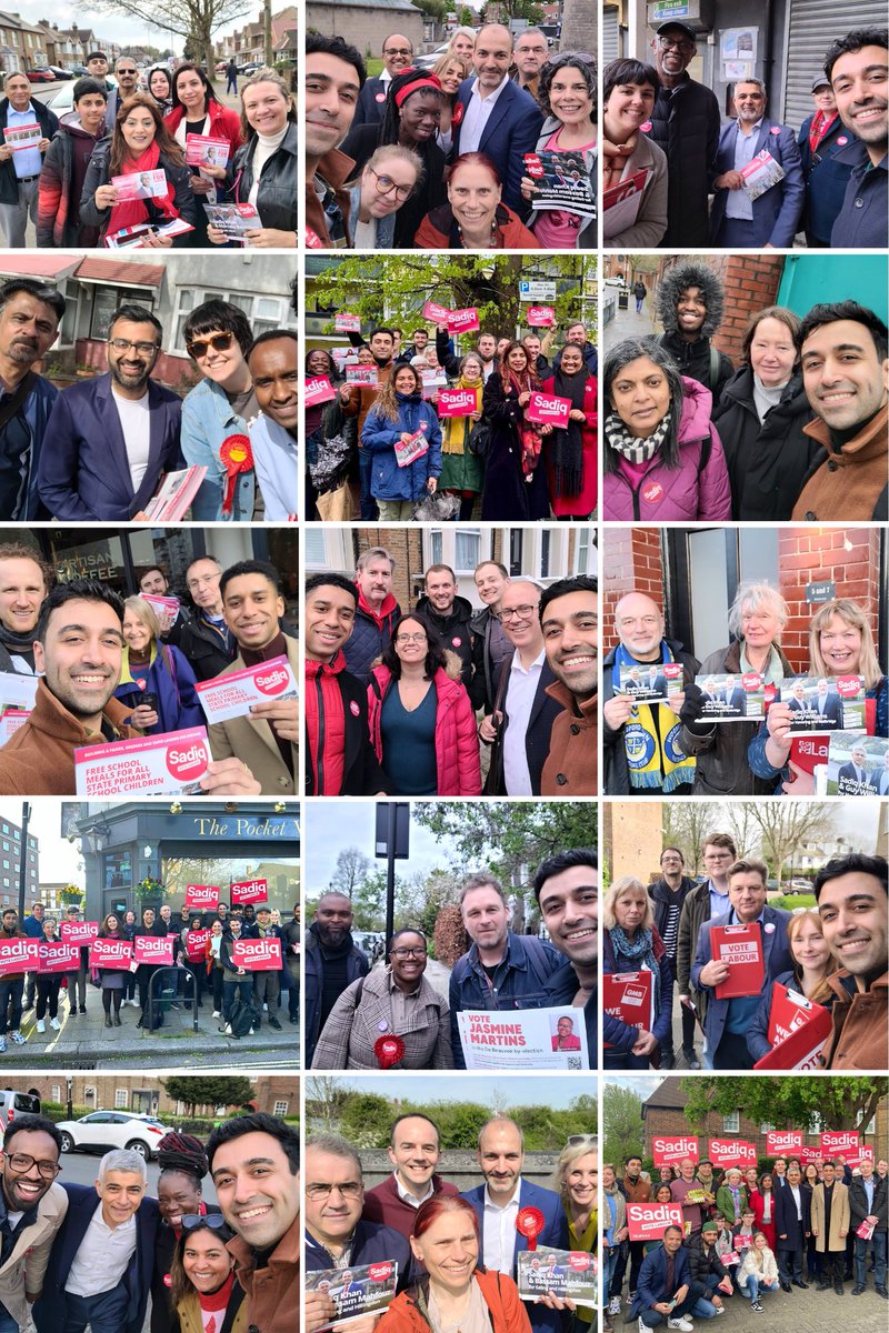 An absolute honour and privilege to have campaigned for so many outstanding Labour candidates and our inspirational Mayor @SadiqKhan these past months - and to have done so alongside so many friends old and new. Here's to 4 more years and a fairer, safer, greener London for all!