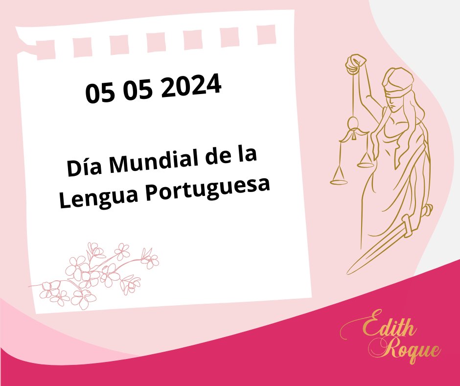 #Efemerides #OnthisDay
Día mundial de la lengua portuguesa

 #PortugueseLanguage #WorldPortugueseLanguageDay