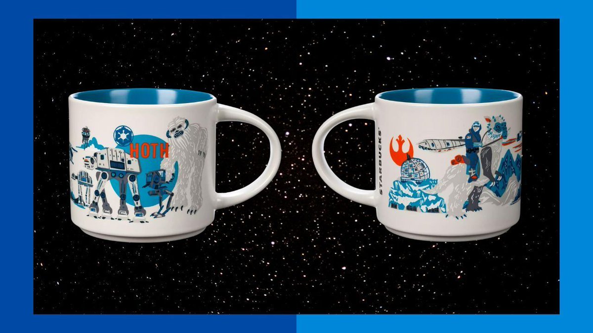 New Starbucks Hoth 'Discovery Series' Mug Arrives on Disney Store on Star Wars Day! buff.ly/3UqErtB #Starbucks #Starbucks #DisneyStore