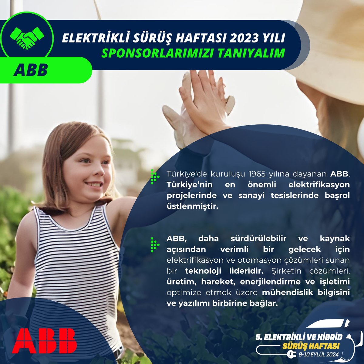 ⚡Türkiye'de kuruluşu 1965 yılına dayanan ABB, Türkiye’nin en önemli elektrifikasyon projelerinde ve sanayi tesislerinde başrol üstlenmiştir. @ehcars #elektriklisürüşhaftası #elektrikliaraba #electriccars #hybrid @ABBgroupnews @ABBTurkiye