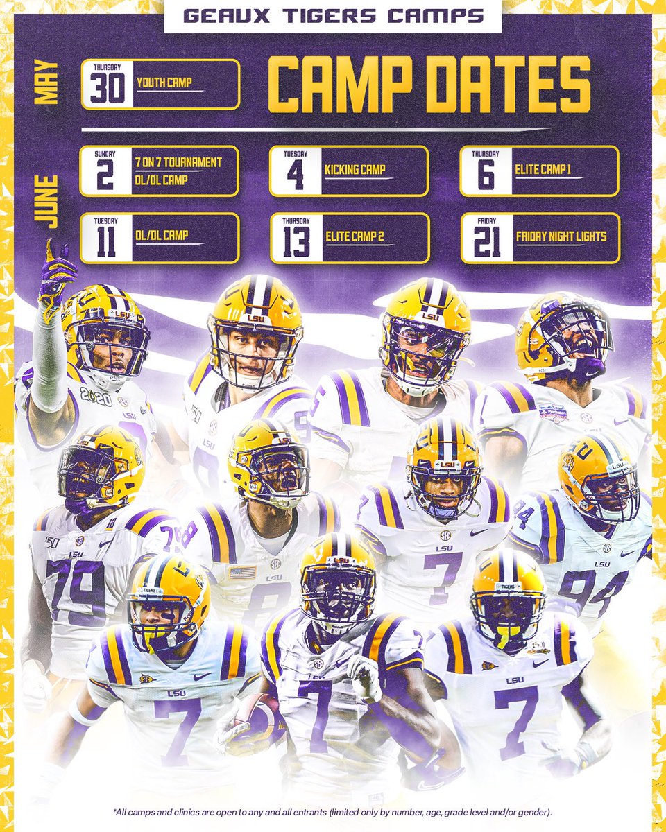 Great opportunity to compete with the best! #GeauxTigers