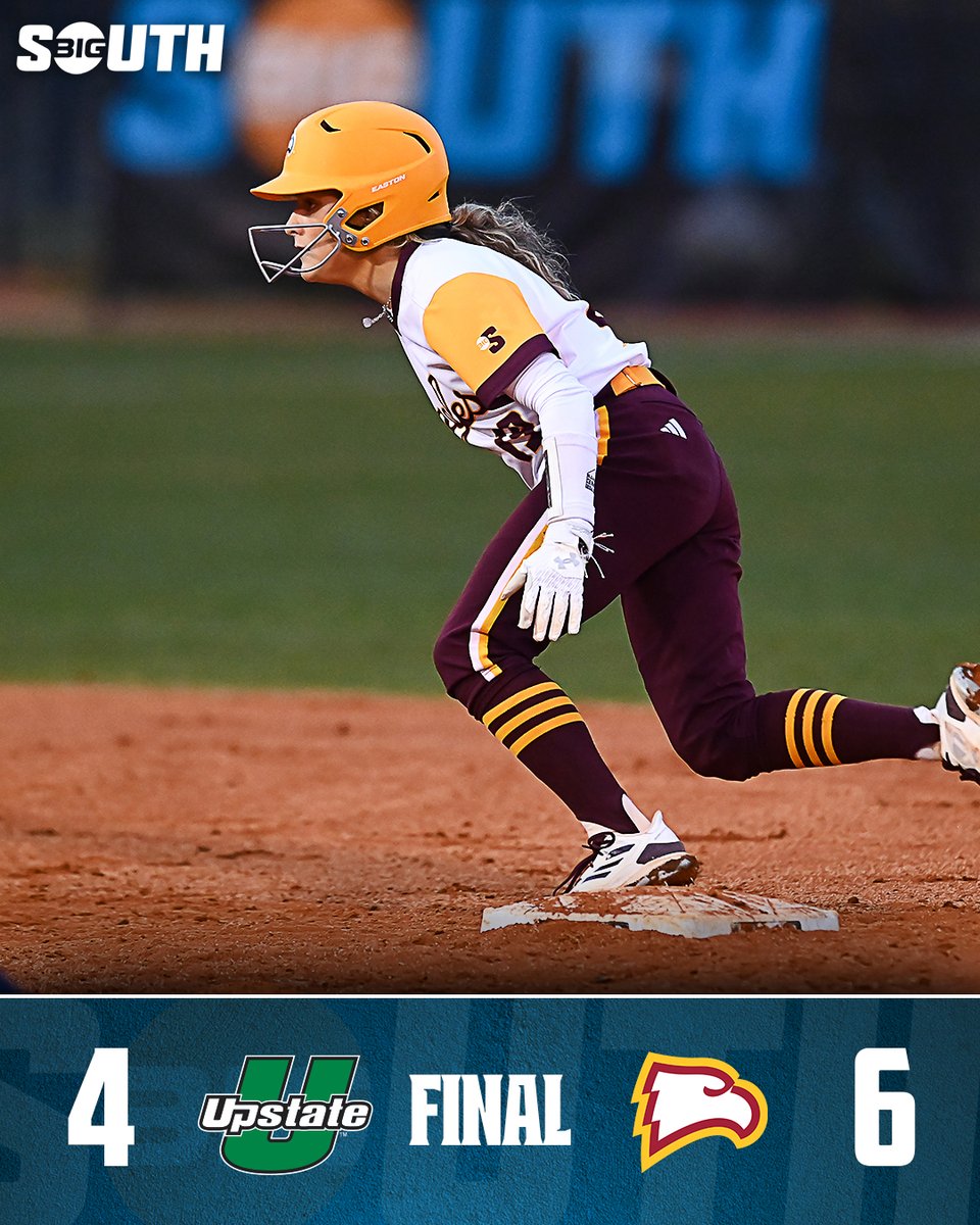 Winthrop clinches the final spot in the Big South Tournament on the final day of the regular season! 🦅 #BigSouthSB | @Winthropsoftbal