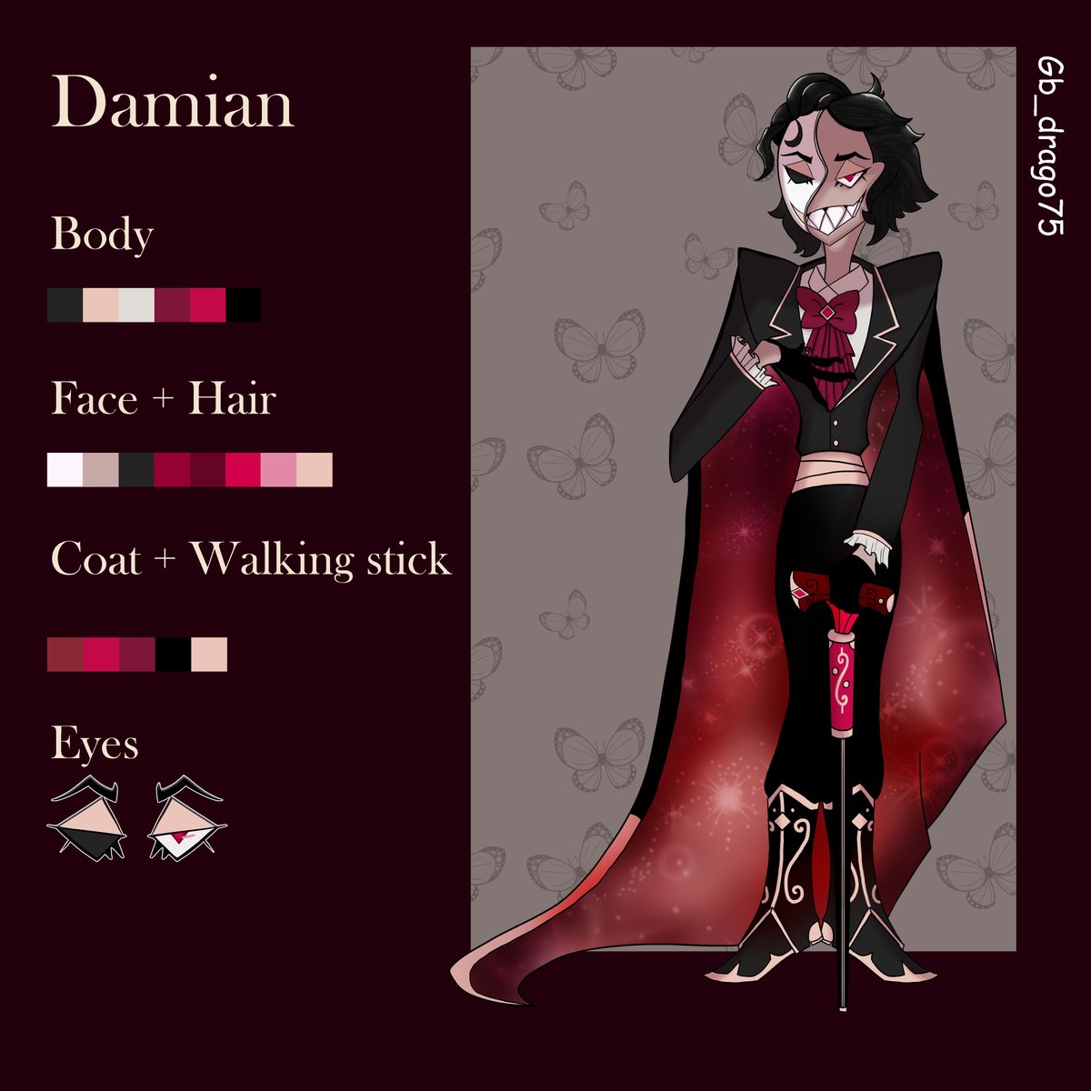 Gb755drago's tweet photo. He is an OC for my friend, is an inspiration for the Phantom of the Opera.  (@RadioMatcha_99 ) 🩷✨

#HazbinHotelFanart #HazbinHotelOC  #HazbinHotel https://t.co/yueh6siZNG