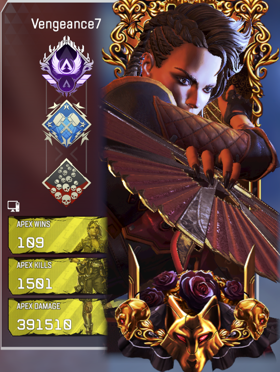 VengeanceSven's tweet photo. Loba 20 Kill Badge Complete   
Let's Go!  
#ApexLegends #Vengeance7 https://t.co/nOeOrhLQUW