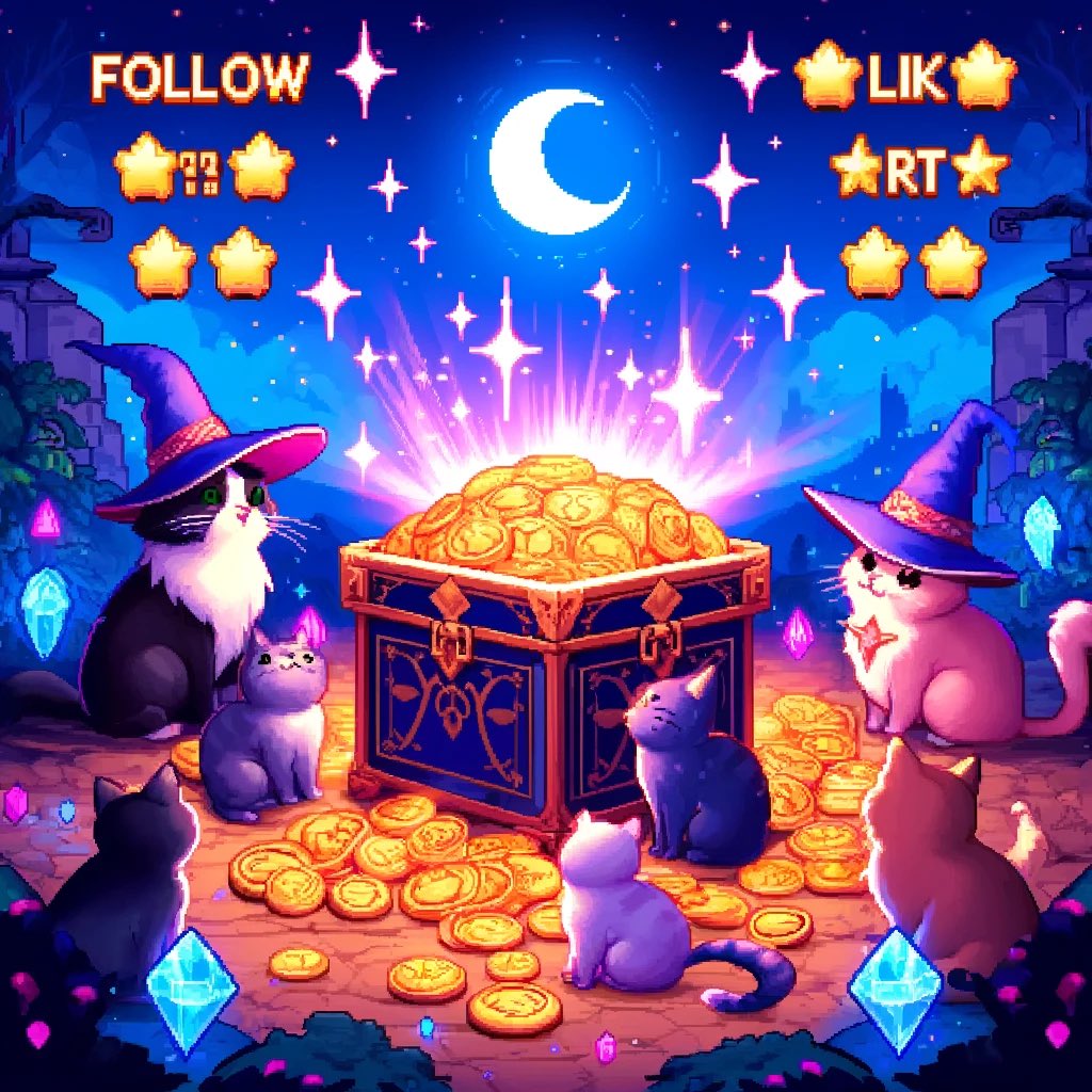 NONPLAYABLECAT1's tweet photo. The #CAT #NPC 🐱narrative is here to stay, and we’re here to show our magic to the world before we depart to meowland 🔮🪄🌎

We’re happy to announce our meowstasic thread competition!

We will be giving away a whopping 5,000,000 magical cat tokens 🐈 🪙 🔮

To participate in the thread competition -

• Make a detailed thread about @NonPlayableCat1

• Follow @NonPlayableCat1 & @MeowlinTheFirst

• Like and RT this tweet 

• Make sure to use our #NPC to participate 

Prize breakdown

🥇: 2,500,000 
🥈: 1,250,000
🥉: 750,000

Winners will be announced in 5 days from now, good-luck cats! Meooooow!

Here’s your chance to become A MEOOOWLINNAIRE!
May the magic be with you 🪄🔮🐈