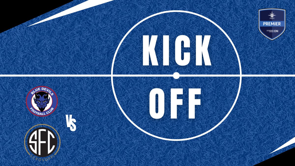 We are kicking off in Oakville at the Sheridan Trafalgar Campus where @TheBlueDevilsFC will take on @FcScrosoppi in a Premier match To see lineups and live updates download our League1 Live app 👇 iOS: sport.li/nk-l1ca-apple Android: sport.li/nk-l1ca-google #L1ONLive