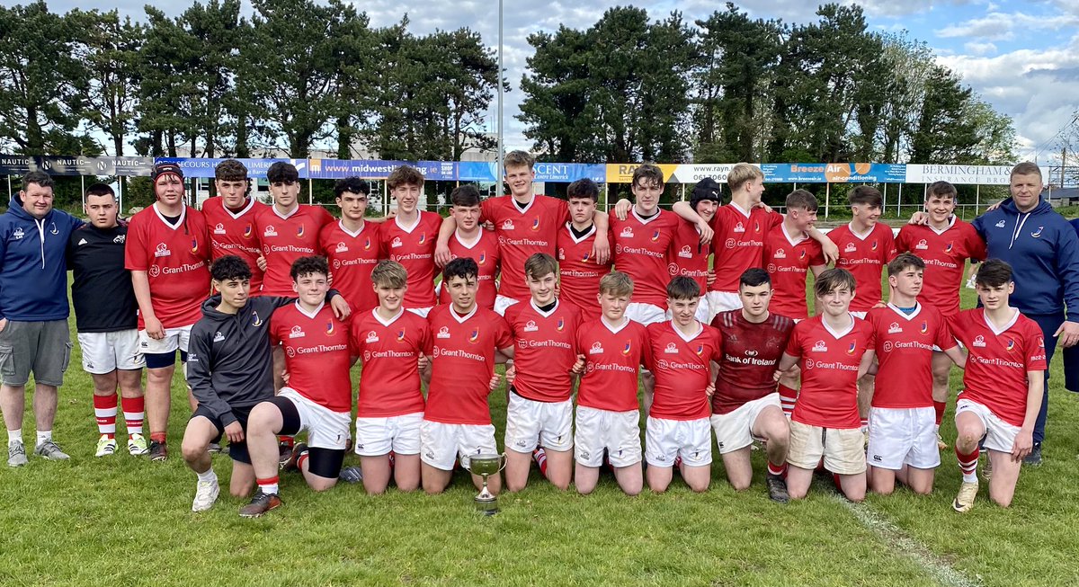 Champions! Congrats to our U16 Boys who won the Nth Munster Cup today 🔴🔵🏆 2024 #FutureLooksBright