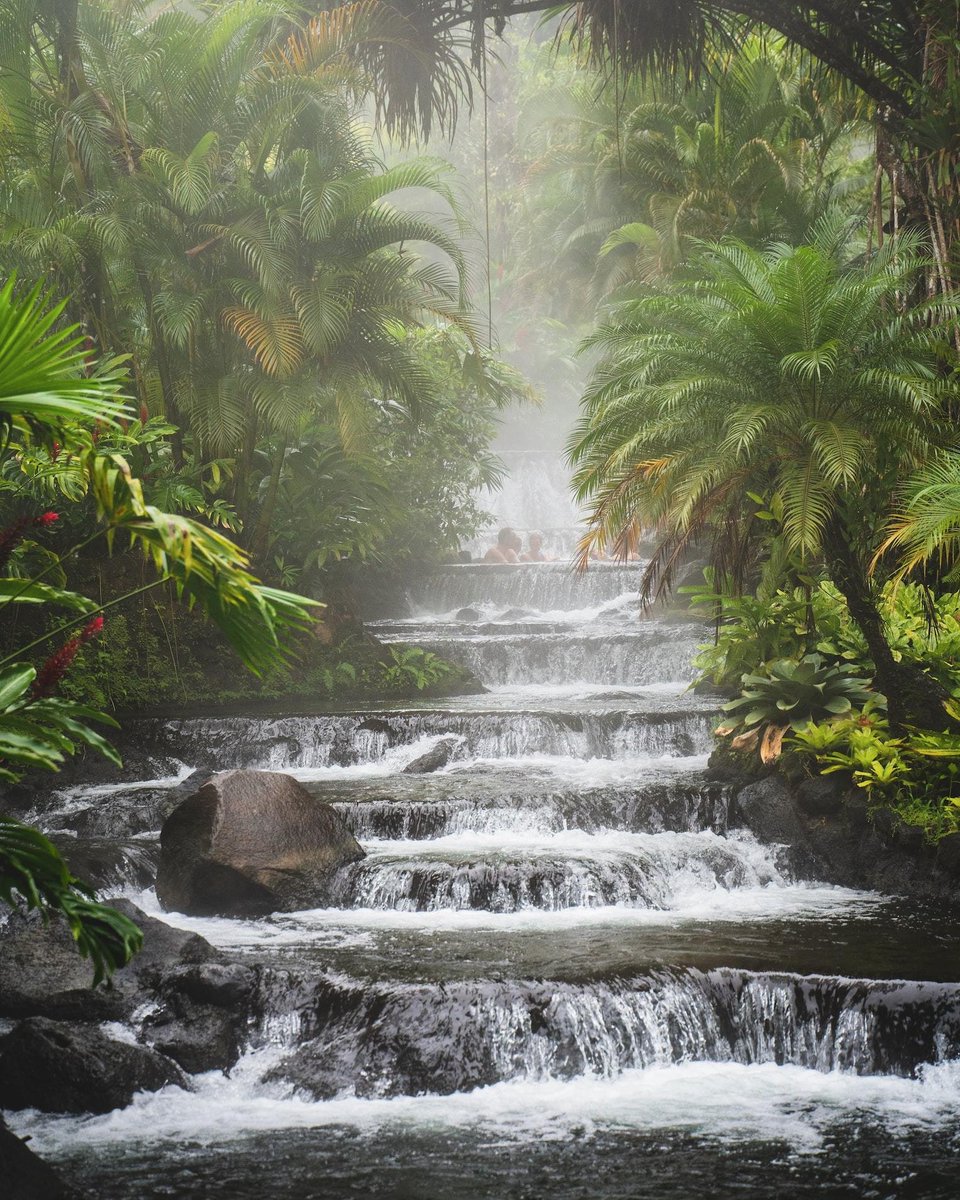 Tabacon Hot Springs, an unique combination of the Arenal Volcano and the purity of the hot springs, La Fortuna, Costa Rica, 2024.